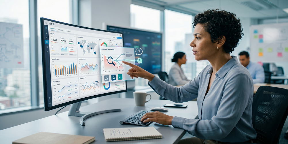 How Agentic AI Improves Visual Analytics Dashboards in Real Workflows